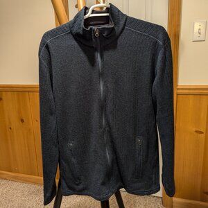 Prana Full Zip Sweater - XL - Blue